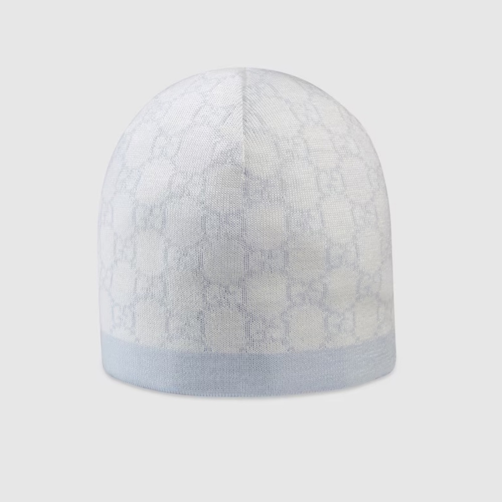 Baby GG Pattern Wool Hat